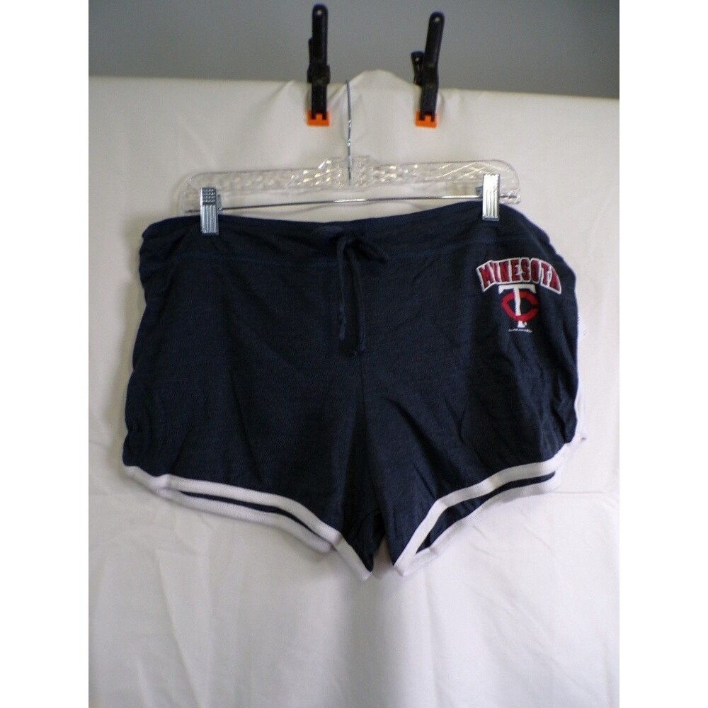 Minnesota Twins Women's Navy Athletic Shorts Size XL